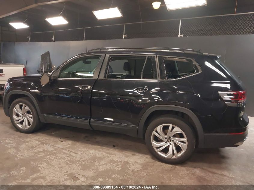 2021 Volkswagen Atlas 3.6L V6 Se W/Technology VIN: 1V2KR2CAXMC574123 Lot: 39389154