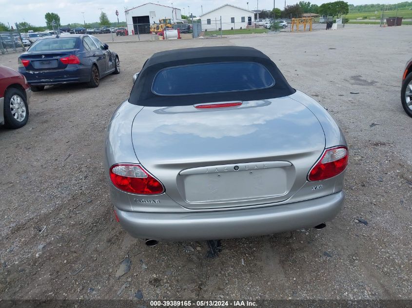 1999 Jaguar Xk8 VIN: SAJGX2045XC040254 Lot: 39389165