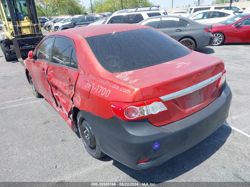 2012 Toyota Corolla Le VIN: JTDBU4EEXC9172951 Lot: 39389166