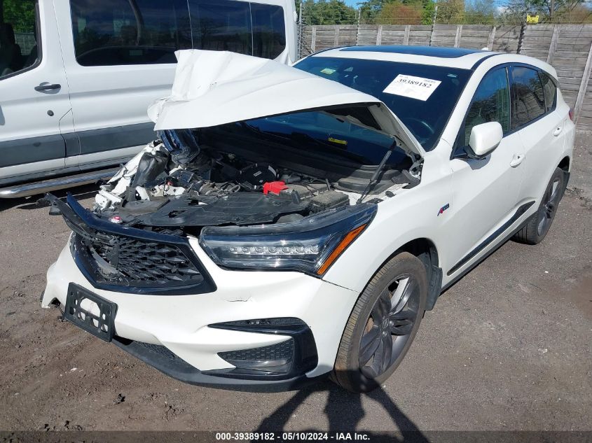 2019 Acura Rdx A-Spec Package VIN: 5J8TC2H65KL033426 Lot: 39389182