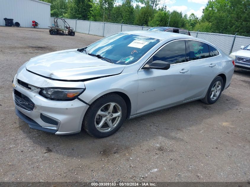 2016 Chevrolet Malibu Ls VIN: 1G1ZB5ST0GF356907 Lot: 39389183