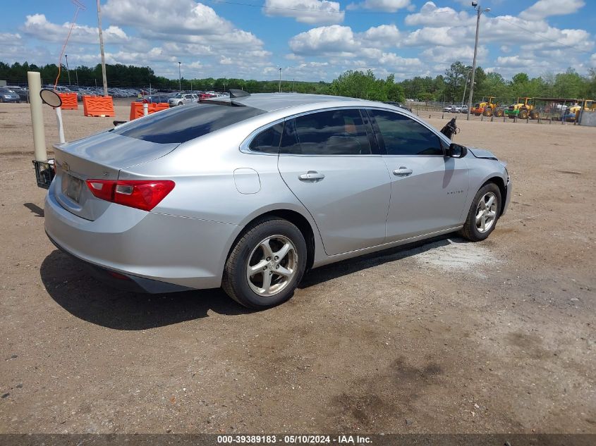 2016 Chevrolet Malibu Ls VIN: 1G1ZB5ST0GF356907 Lot: 39389183