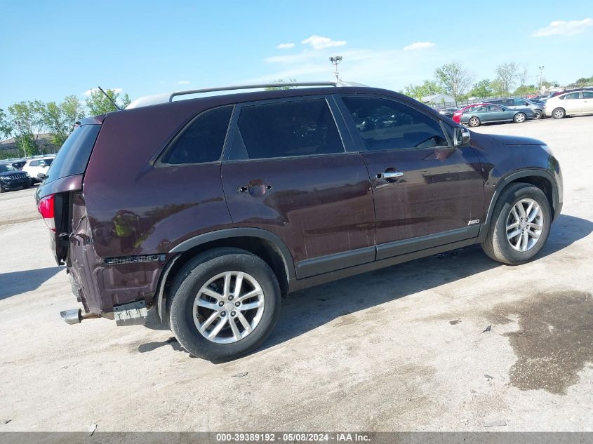 2015 Kia Sorento Lx VIN: 5XYKTDA78FG550729 Lot: 39389192