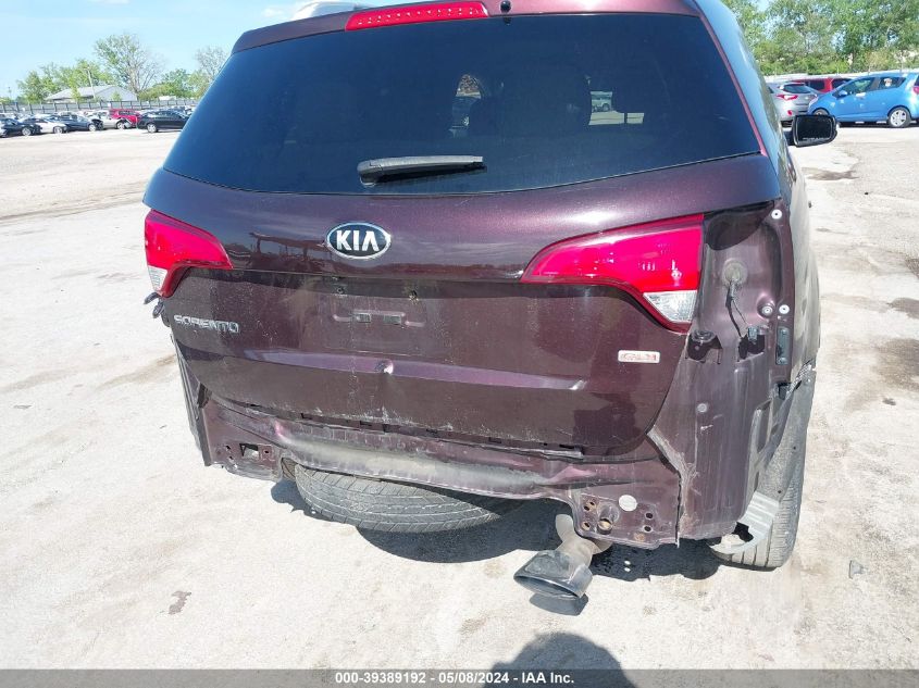 2015 Kia Sorento Lx VIN: 5XYKTDA78FG550729 Lot: 39389192