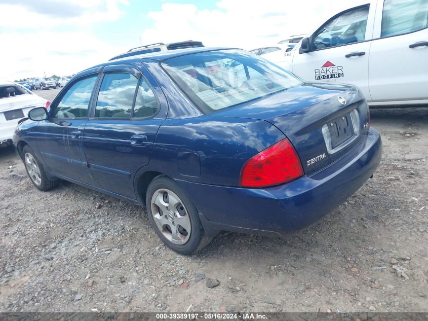 2005 Nissan Sentra 1.8/1.8S VIN: 3N1CB51D85L553157 Lot: 39389197