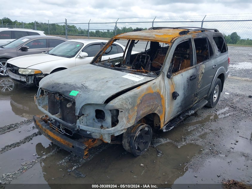 2003 Toyota Sequoia Sr5 V8 VIN: 5TDZT34A03S155166 Lot: 39389204