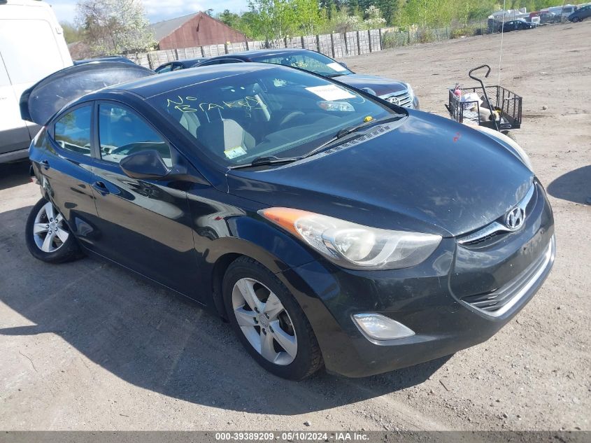 2013 Hyundai Elantra Gls VIN: KMHDH4AE6DU585348 Lot: 39389209