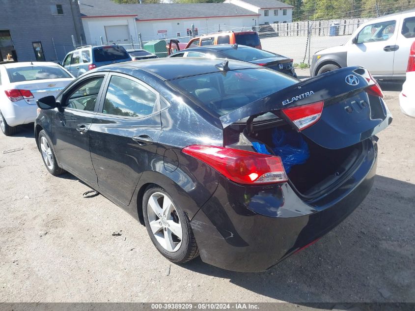 2013 Hyundai Elantra Gls VIN: KMHDH4AE6DU585348 Lot: 39389209