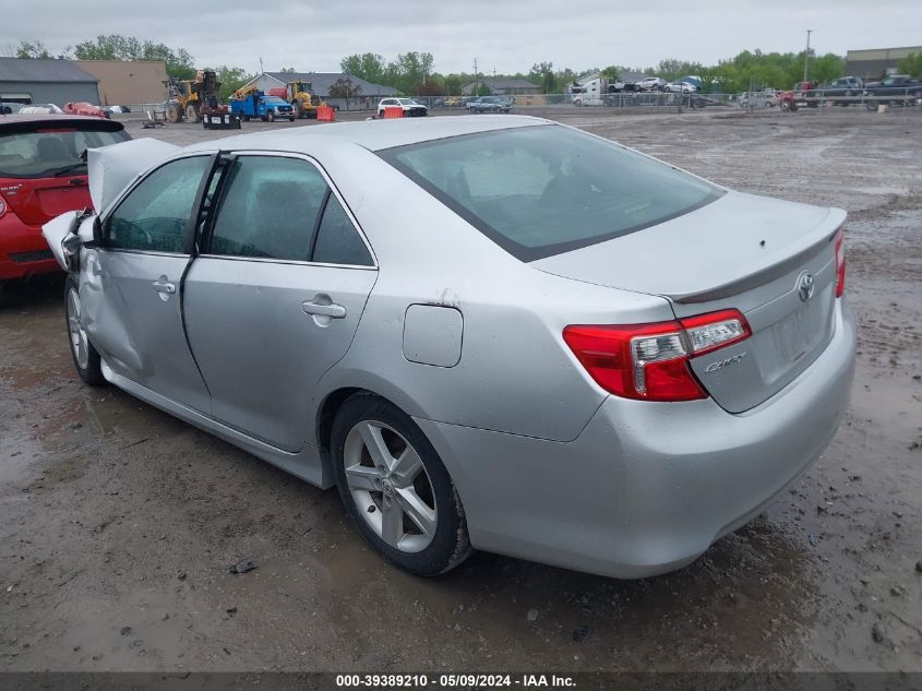 2013 Toyota Camry Se VIN: 4T1BF1FK2DU649170 Lot: 39389210