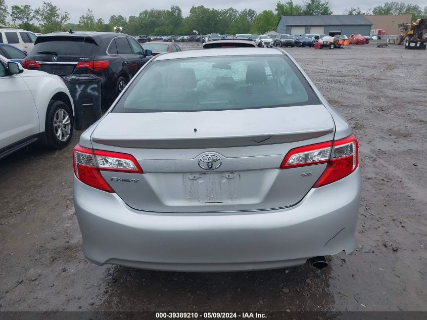 2013 Toyota Camry Se VIN: 4T1BF1FK2DU649170 Lot: 39389210