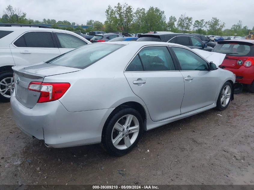 2013 Toyota Camry Se VIN: 4T1BF1FK2DU649170 Lot: 39389210