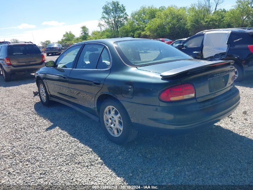 2000 Oldsmobile Intrigue Gls VIN: 1G3WX52H6YF110002 Lot: 39389215