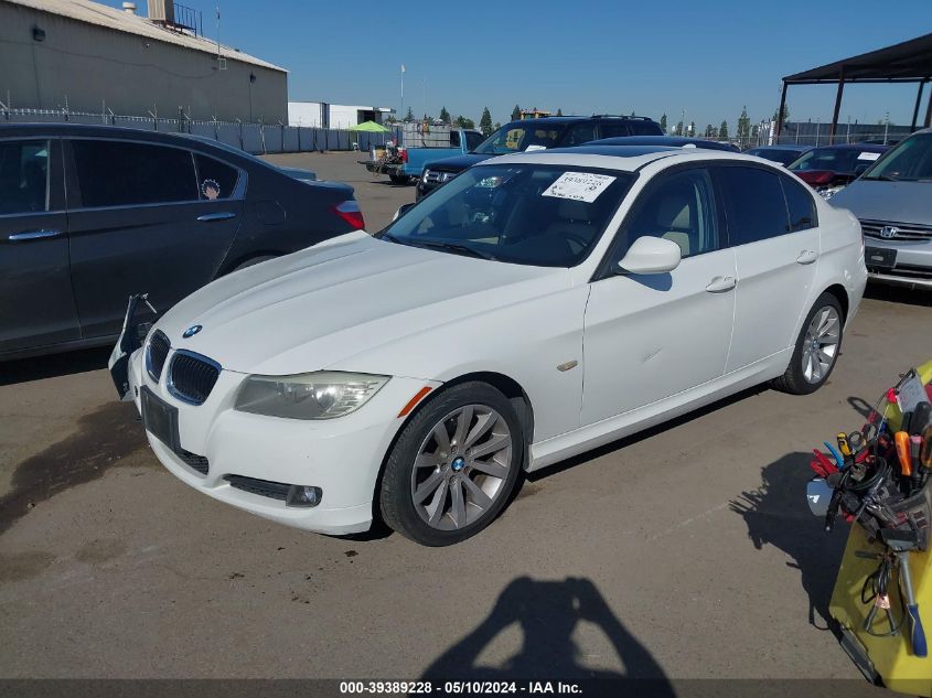 2011 BMW 328I VIN: WBAPH5C54BA443578 Lot: 39389228