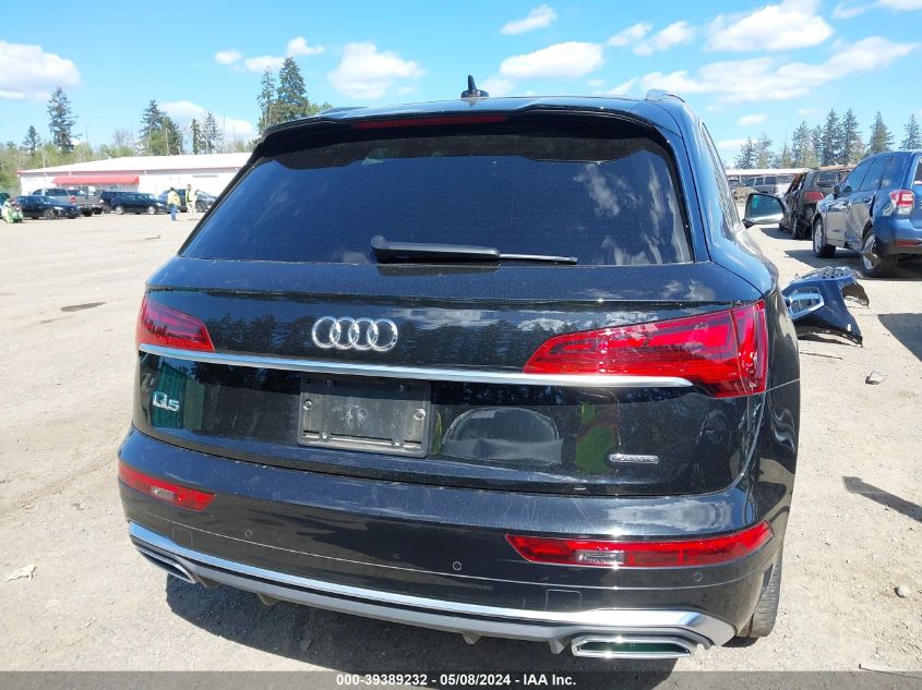 2021 Audi Q5 Premium 55 Tfsi E Quattro S Tronic VIN: WA1G2AFY7M2043251 Lot: 39389232