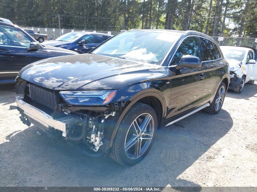 2021 Audi Q5 Premium 55 Tfsi E Quattro S Tronic VIN: WA1G2AFY7M2043251 Lot: 39389232