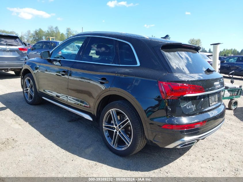 2021 Audi Q5 Premium 55 Tfsi E Quattro S Tronic VIN: WA1G2AFY7M2043251 Lot: 39389232