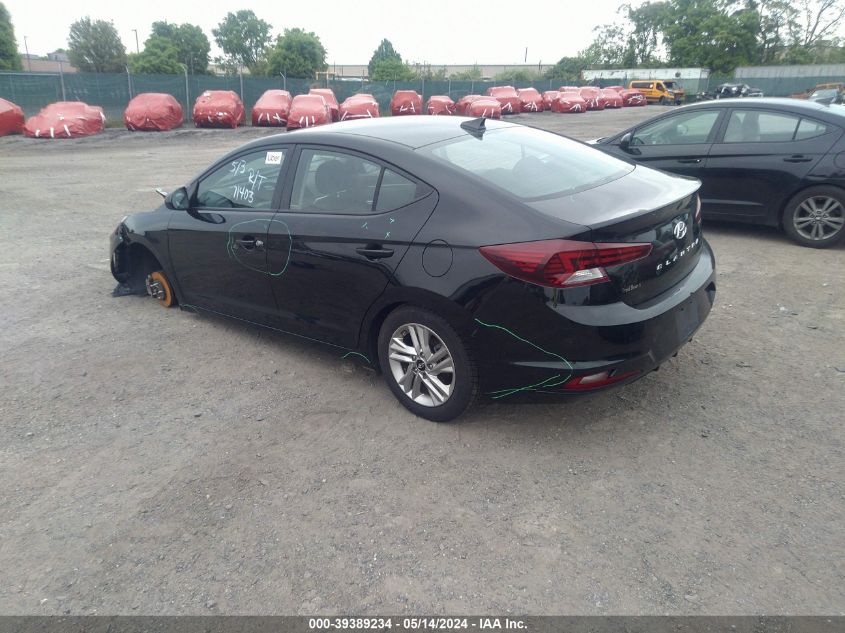 2020 Hyundai Elantra Sel VIN: 5NPD84LF9LH517550 Lot: 39389234