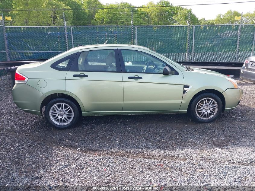 2008 Ford Focus Se/Ses VIN: 1FAHP35NX8W110752 Lot: 39389261