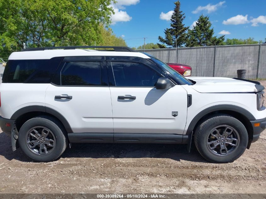 2021 Ford Bronco Sport Big Bend VIN: 3FMCR9B64MRA30029 Lot: 39389264