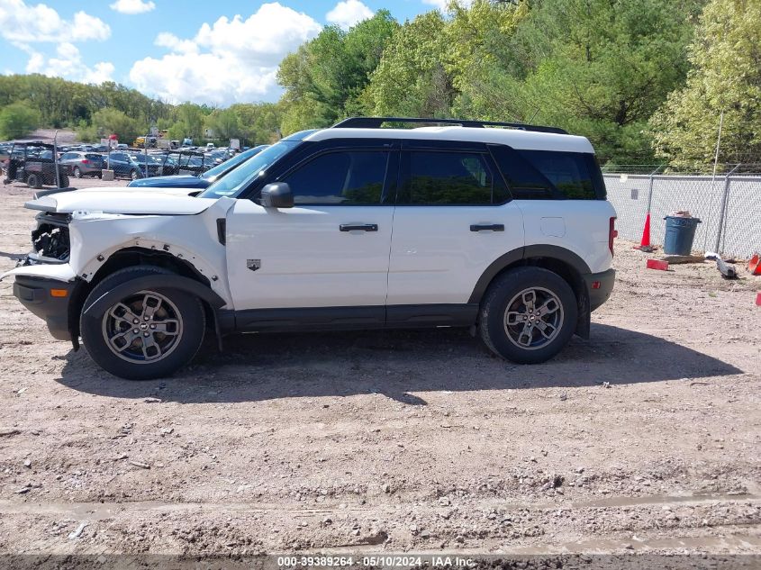 2021 Ford Bronco Sport Big Bend VIN: 3FMCR9B64MRA30029 Lot: 39389264