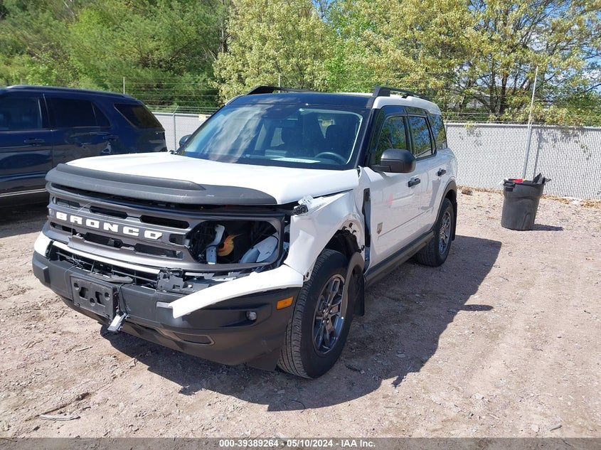 2021 Ford Bronco Sport Big Bend VIN: 3FMCR9B64MRA30029 Lot: 39389264