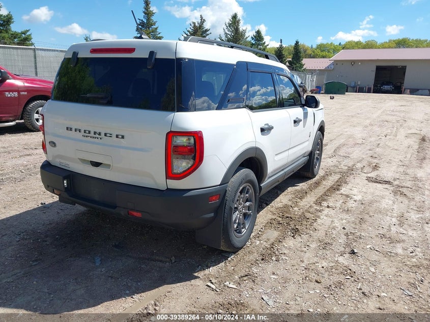 2021 Ford Bronco Sport Big Bend VIN: 3FMCR9B64MRA30029 Lot: 39389264