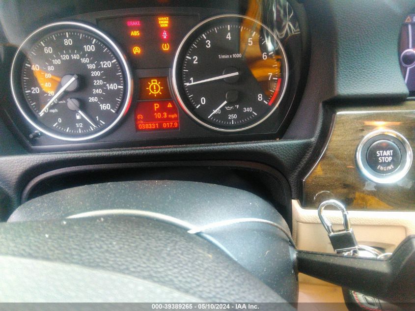 2009 BMW 328I VIN: WBAWB33579P137046 Lot: 39389265