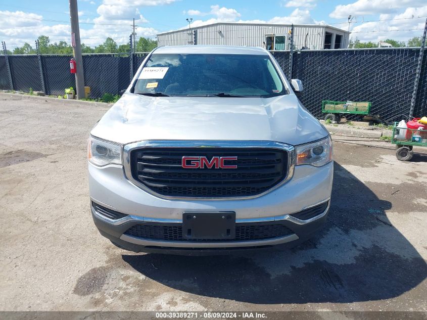 2018 GMC Acadia Sle-1 VIN: 1GKKNKLA4JZ134439 Lot: 39389271