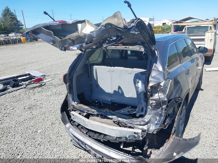 VIN 5TDDZRFH5HS403702 2017 TOYOTA HIGHLANDER LIMITED/LTD PLATINUM