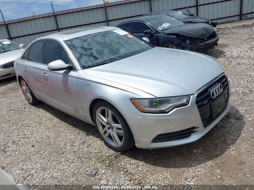 2014 AUDI A6 2.0T PREMIUM - WAUGFAFC9EN090258