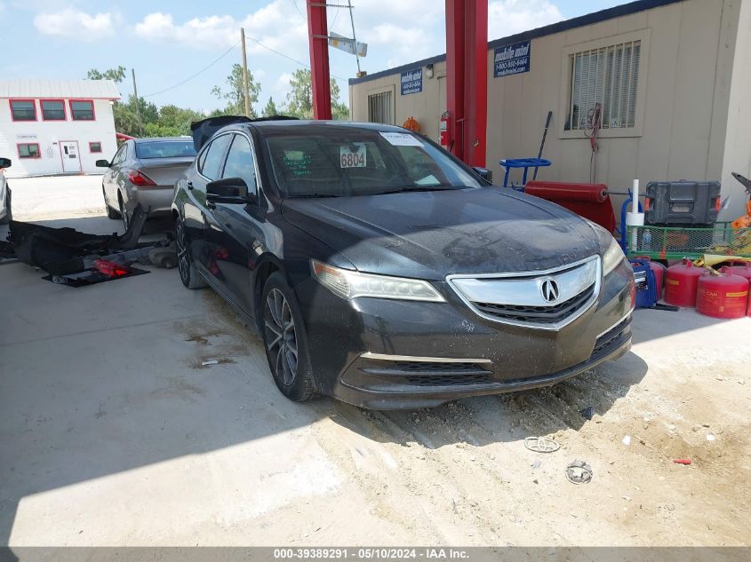 2015 Acura Tlx V6 Tech VIN: 19UUB2F50FA000644 Lot: 39389291