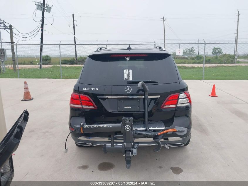 2017 Mercedes-Benz Gle 350 VIN: 4JGDA5JB2HA978450 Lot: 39389297