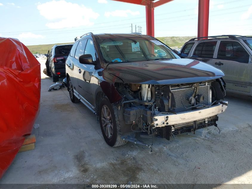 2016 Nissan Pathfinder Sl VIN: 5N1AR2MN3GC651705 Lot: 39389299