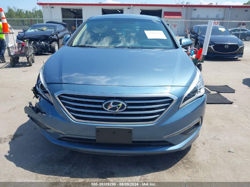 2015 Hyundai Sonata Se VIN: 5NPE24AF1FH203999 Lot: 39389298