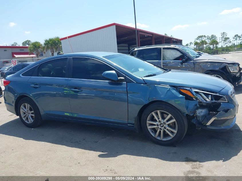 2015 Hyundai Sonata Se VIN: 5NPE24AF1FH203999 Lot: 39389298