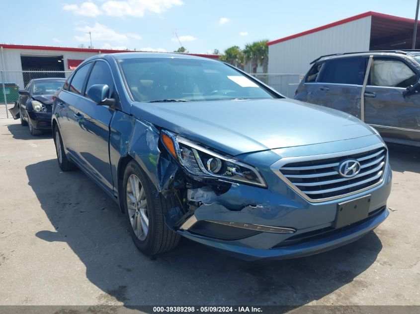 2015 HYUNDAI SONATA SE - 5NPE24AF1FH203999