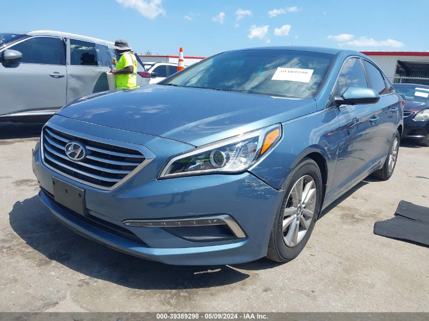 2015 Hyundai Sonata Se VIN: 5NPE24AF1FH203999 Lot: 39389298