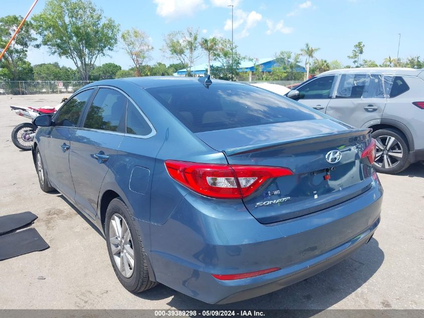 2015 Hyundai Sonata Se VIN: 5NPE24AF1FH203999 Lot: 39389298