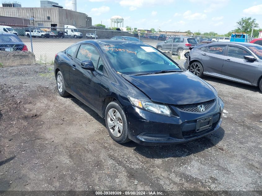 2013 Honda Civic Lx VIN: 2HGFG3B51DH501319 Lot: 39389309