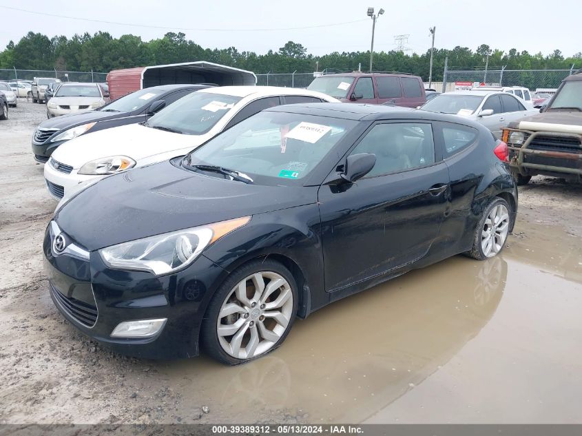 2013 Hyundai Veloster VIN: KMHTC6AD6DU151671 Lot: 39389312