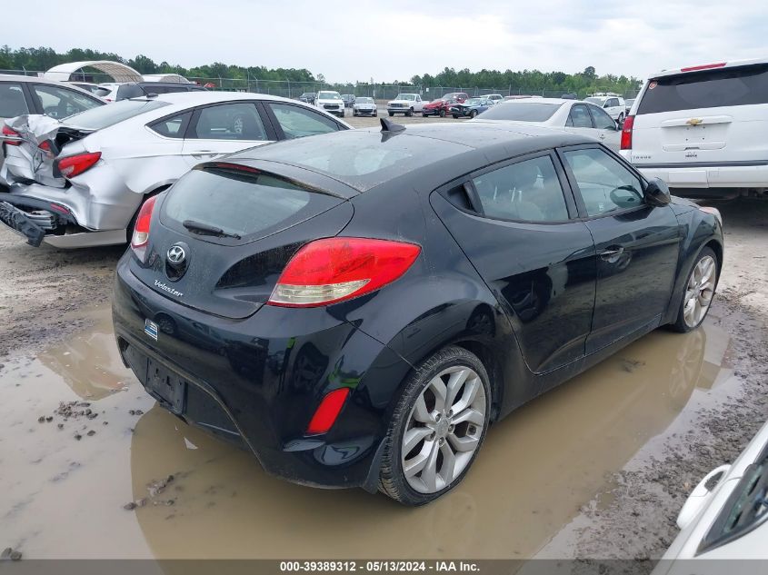 2013 Hyundai Veloster VIN: KMHTC6AD6DU151671 Lot: 39389312