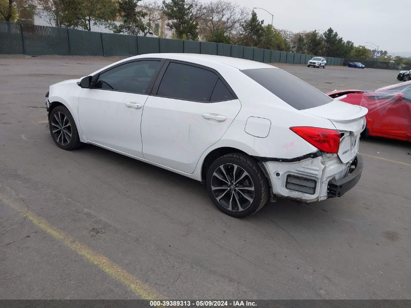 2017 Toyota Corolla Se VIN: 5YFBURHE7HP620332 Lot: 39389313