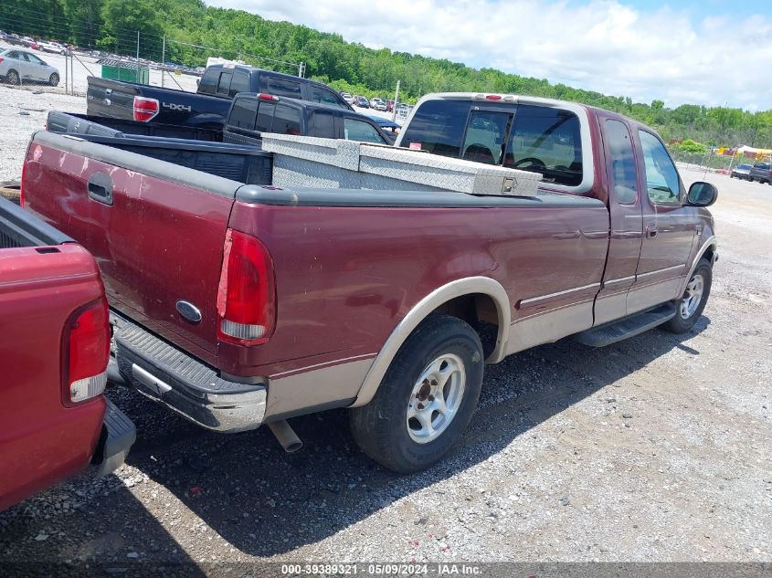 1998 Ford F-150 Lariat/Xl/Xlt VIN: 1FTRX17L1WNB27442 Lot: 39389321