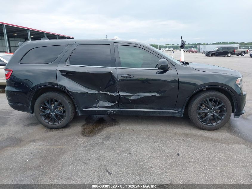 2016 Dodge Durango Sxt VIN: 1C4RDHAG1GC502398 Lot: 39389329