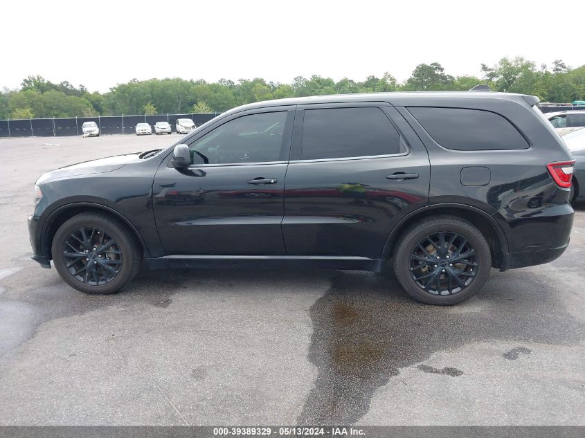 2016 Dodge Durango Sxt VIN: 1C4RDHAG1GC502398 Lot: 39389329