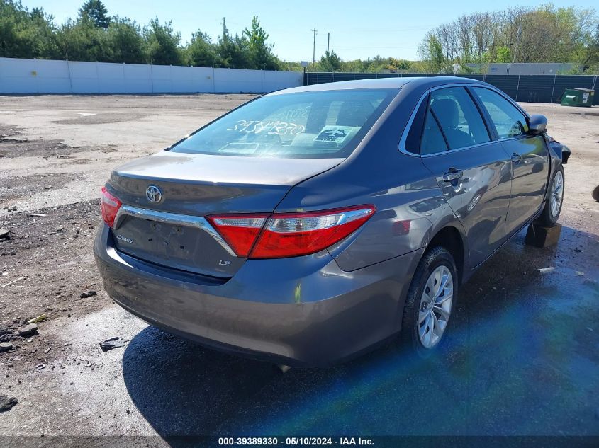 2016 Toyota Camry Le VIN: 4T1BF1FK6GU531448 Lot: 39389330