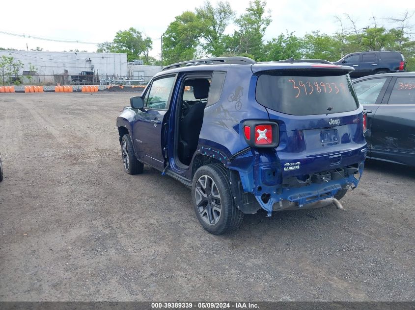 2018 Jeep Renegade Latitude 4X4 VIN: ZACCJBBB7JPH17933 Lot: 39389339