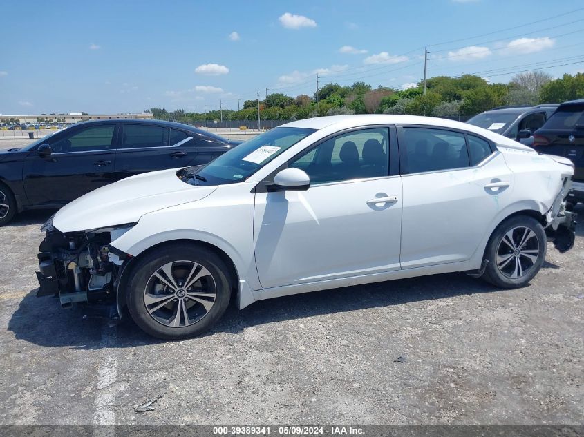 2022 NISSAN SENTRA SV - 3N1AB8CV1NY254675