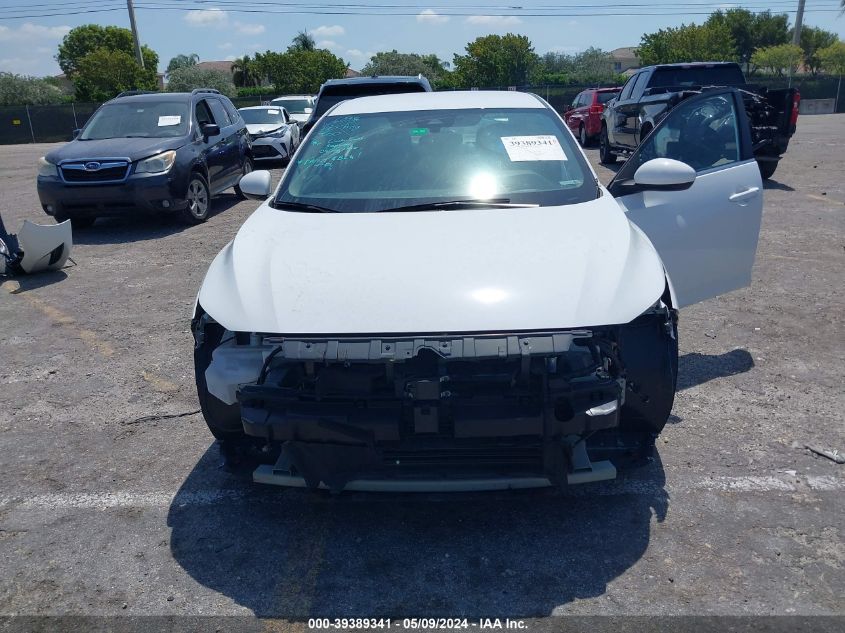 2022 Nissan Sentra Sv Xtronic Cvt VIN: 3N1AB8CV1NY254675 Lot: 39389341