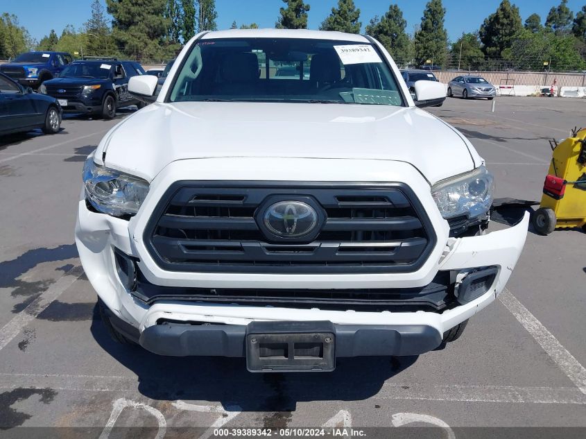 2018 Toyota Tacoma Sr VIN: 5TFRX5GN0JX112596 Lot: 39389342